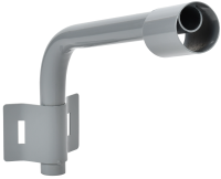 Кронштейн КР-1 D=60мм L=350мм под монтажную ленту 1 хомут серый IEK