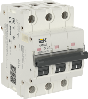 ARMAT Автоматический выключатель M06N 3P D 20А IEK