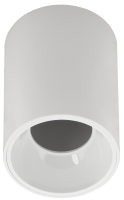 Светильник 4111 накладной потолочный под лампу GU10 белый пластик IEK