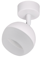 Светильник 4011 накладной настено-потолочный под лампу GX53 белый IEK
