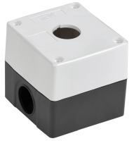 Корпус КП101-Р для кнопок 1 место белый IEK