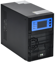 ITK ELECTRA OT ИБП однофазный онлайн 1кВА/1кВт LCD дисплей 36VDC 4хС13 без АКБ с регулируемым зарядным устройством USB EPO RS232 SNMP слот Tower