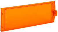 TEKFOR Дверца для корпуса пластикового КМПн-18 IP65 оранжевая прозрачная IEK