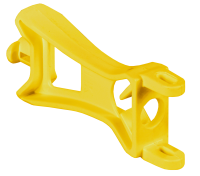 TITAN 5 Стойка фальш-панели желтая IEK