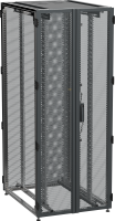 ITK by ZPAS Шкаф серверный 19" 45U 800х1000 двухстворчатые перфорированные двери черный РФ