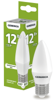 Лампа светодиодная C35 свеча 12Вт 230В 4000К E27 GENERICA
