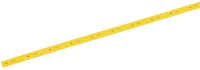 Трубка термоусадочная ТТУ нг-LS 1,5/0,75 желтая (1м) IEK