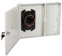 ITK Оптический настенный распределительный кросс укомплектованный: SC (Simplex) 16шт, (OM3)