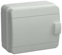 TEKFOR Корпус пластиковый КМПн-8 IP65 серая непрозрачная дверь IEK