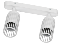 Светильник 4208 настенно-потолочный под лампу 2хGU10 белый IEK