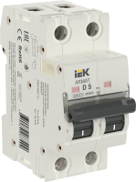 ARMAT Автоматический выключатель M06N 2P D 5А IEK