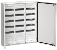 TITAN 5 Корпус металлический ЩРн-216 (3х72) 960х830х140мм IP54 белый (две двери) IEK