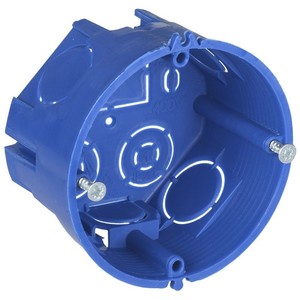 Коробка С3 уст. D=68х40мм для твердых стен (сам.) о/у IEK