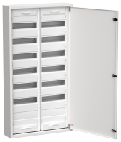 TITAN 5 Корпус металлический ЩРн-168 (2х84) 1085х570х140мм IP31 белый (одна дверь) IEK