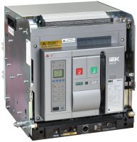 Воздушный автоматический выключатель переменного тока ВА77 выдвижного исполнения 3 полюса типоразмер F 85кА 2000А EA с набором аксессуаров: мотор привод катушка включения катушка отключения MASTER IEK