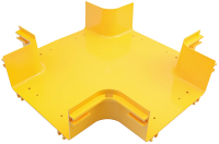 ITK Х-соединитель горизонтальный оптического лотка 240мм