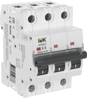 ARMAT Автоматический выключатель M10N 3P K 6А IEK