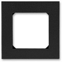 2CHH015010A6063 - Рамка 1 пост, Levit, антрацит/дымчатый чёрный