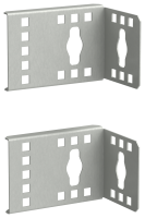 ITK LINEA S Кронштейн длякрепления вертикальных PDU в зоне Zero-U серый (2шт/компл)