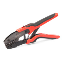 Пресс-клещи CTB-12 серия ПРОФИ (кримпер) для опрессовки изолированных и втулочных наконечников (КВТ)