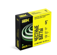 Комплект светодиодной подсветки "Неон" (лента LED 5м LSR5-2835G120-8-IP65-220В + драйвер) IEK