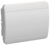 TEKFOR Корпус пластиковый ЩРВ-П-12 IP41 белая дверь IEK