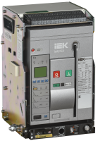 Воздушный автоматический выключатель переменного тока ВА77 выдвижного исполнения 3 полюса типоразмер S 65кА 630А EA с набором аксессуаров: мотор привод катушка включения катушка отключения MASTER IEK