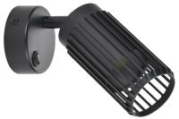 Светильник 4212 настенный под лампу GU10 черный IEK