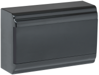 PRIME Корпус пластиковый ЩРН-П-12 модулей навесной черный IP41 IEK