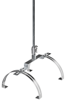 Комплект молниеприемника 1,5м для круглого конька IEK