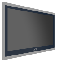 Панель оператора базовая 15,6" резистивный экран. Корпус: металл; 1хEthernet, 2хRS485/232/422, 1хRS485/422; 2хUSB; 24В DC ONI