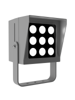 Светильник L-point 9/9/К15/850/04/A1-C1/230АС IP65 RAL7035 Муар LEDEL