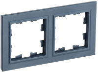 BRITE Рамка 2-местная РУ-2-БрМ маренго IEK