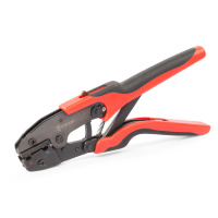 Пресс-клещи CTB-09 серия ПРОФИ (кримпер) для опрессовки флажковых разъемов в нейлоновом корпусе (КВТ)