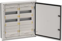 TITAN 5 Корпус металлический ЩРв-72 (2х36) 630х625х130мм IP31 серый (одна дверь) IEK