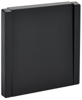 FORTE&PIANO Выключатель 1-клавишный перекрестный 10А FP112 черный IEK