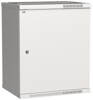 ITK Шкаф настенный LINEA WE 15U 600х450мм дверь металл серый
