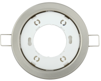 Светильник 4114 встраиваемый под лампу GX53 хром матовый IEK