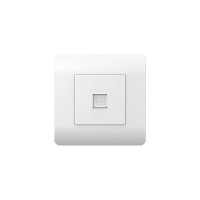 431540 - (NEW3-E) Розетка компьютерная 1хRJ45, белый (CHINT)