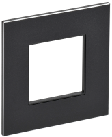 SKANDY Рамка 1-местная SK-F31Bl металл черный IEK