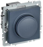 BRITE Светорегулятор поворотно-нажимной 600Вт СС10-1-0-БрМ маренго IEK