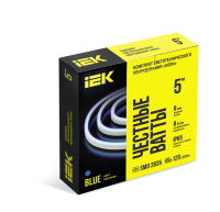 Комплект светодиодной подсветки "Неон" (лента LED 5м LSR5-2835B120-8-IP65-220В + драйвер) IEK