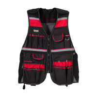 Жилет монтажника С-22 серия ПРОФИ разгрузочный с регулирующими лямками (КВТ)