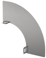 Перегородка разделительная 100мм поворота вертикального внешнего 90град IEK