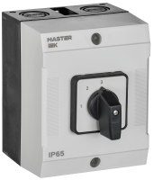 Переключатель кулачковый в боксе стандартная рукоятка 10А схема 82 IEK