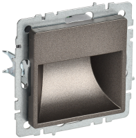 BRITE Подсветка светодиодная встраиваемая ПЛ20-БрТБ темная бронза IEK