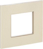 SKANDY Рамка 1-местная SK-F31Sh металл шампань IEK