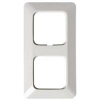 158.33 - Рамка 2-постовая, серия Jussi, белый