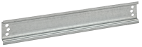 TEKFOR DIN-рейка оцинкованная 186 мм на 9 модулей IEK