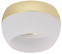 Светильник 4010 накладной потолочный под лампу GX53 золото IEK